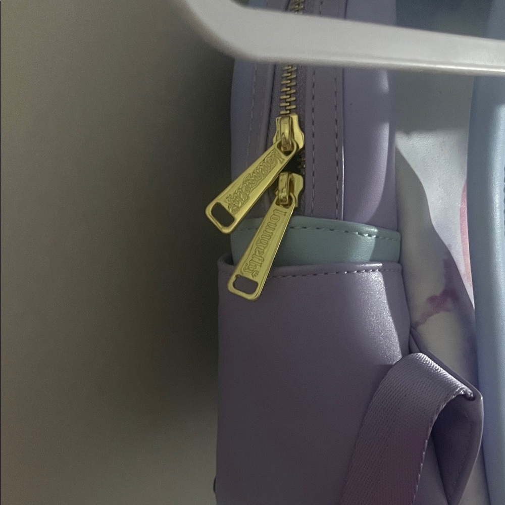 Loungefly Disney Sleeping Beauty Backpack - Purple and Blue - Picture 7 of 7